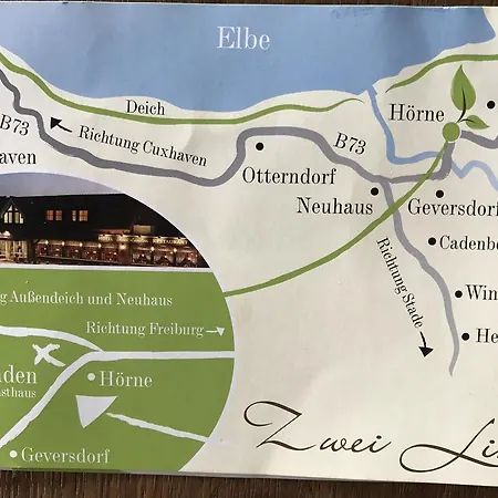 Zwei Linden - Links Der Elbe - Niedersachsen Balje